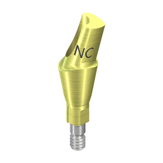 ISO13485 Single Crown Bridge Anatomic Abutment Bone Level Implants