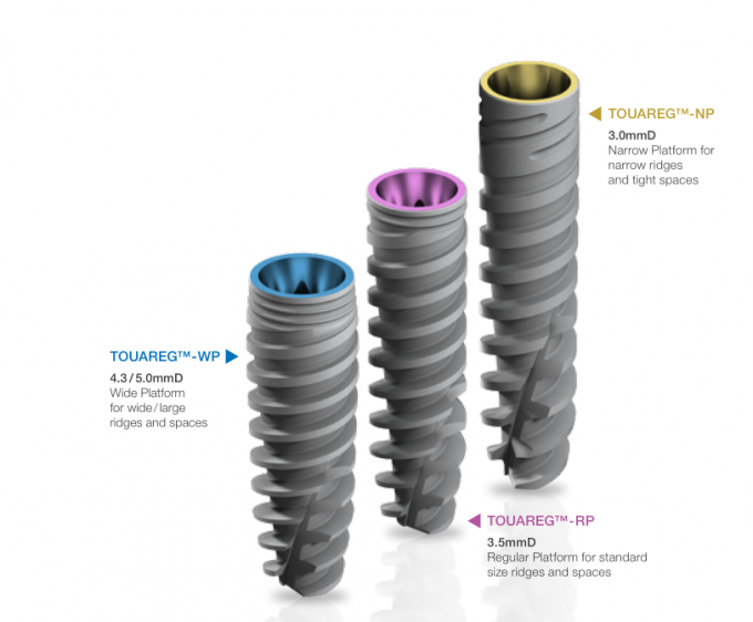 ADIN CLOSEFIT® Dental Implant Abutment Titanium Screw Fits 3.0mm /3.5mm