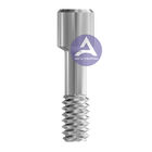 Dental Implant Titanium Screw 1.27mm Compatible With  MIS Seven® Regular RP 3.5mm / Wide WP 4.5mm