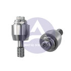 Zimmer Screw-Vent® Titanium Multi-unit Straight Abutment Compatible  NP 3.5mm/ RP 4.5mm/ WP 5.7mm