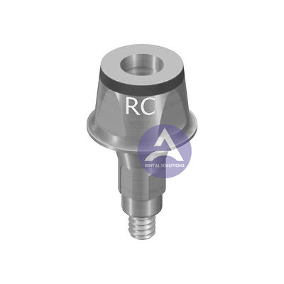 ITI Straumann Bone Level® Tooth Abutment Titanium Straight Cementable Abutment Compatible  RC 4.1mm