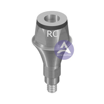 ITI Straumann Bone Level® Tooth Abutment Titanium Straight Cementable Abutment Compatible  RC 4.1mm