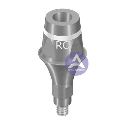 ITI Straumann Bone Level® Tooth Abutment Titanium Straight Cementable Abutment Compatible  RC 4.1mm