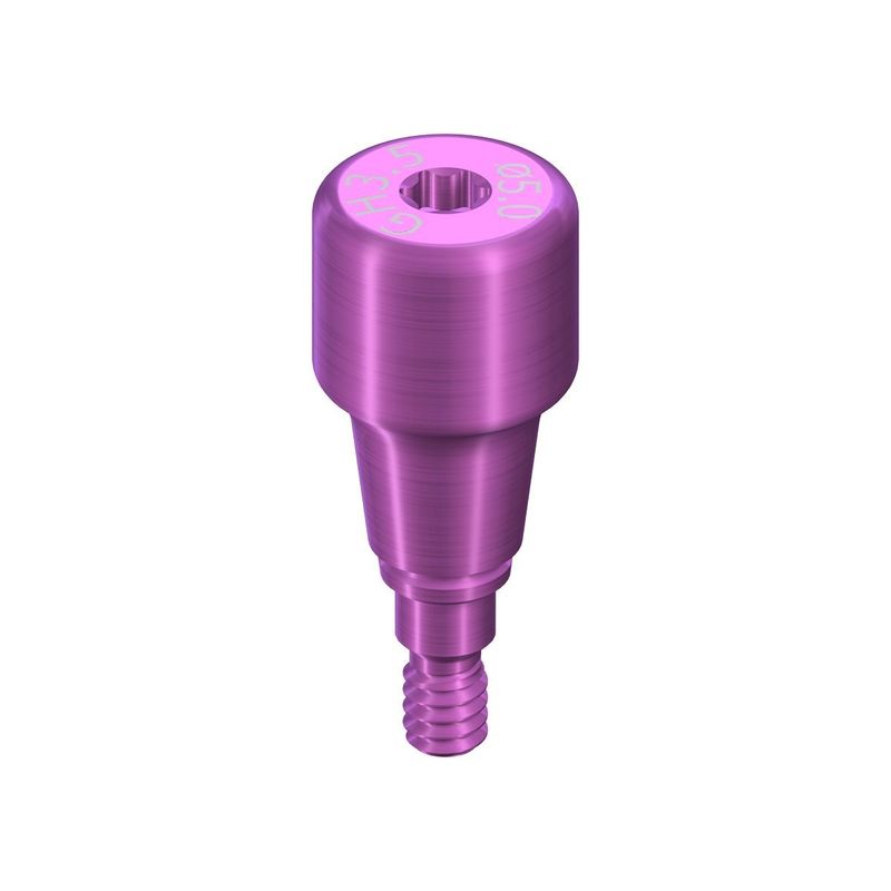 ITI Straumann BLX® RB/WB HEALING ABUTMENT, CROWN, Ø 5MM, GH 3.5MM, AH 2MM/4MM, TITANIUM GR5 ELI