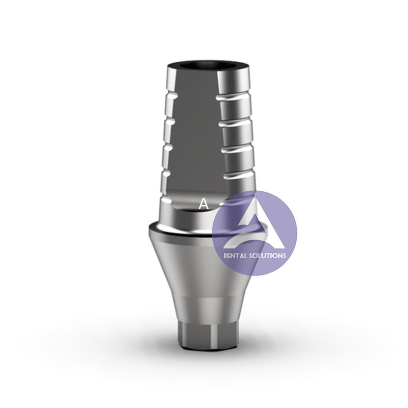 MIS Seven® Titanium Straight Cemented Abutment Compatible  NP 3.5mm/ RP 4.5mm