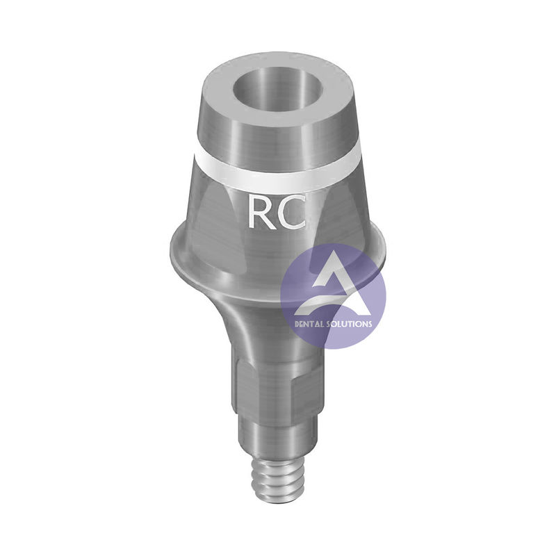 ITI Straumann Bone Level® Tooth Abutment Titanium Straight Cementable Abutment Compatible  RC 4.1mm