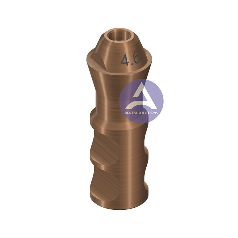 ITI NC RC Analog For Screw Retained Abutment TAN  Straight 0° D 4.6mm