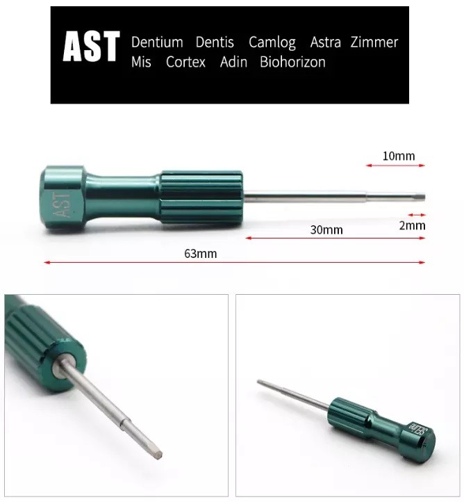 Tamper Proof Implant Screw Drivers Dental Implant Tools